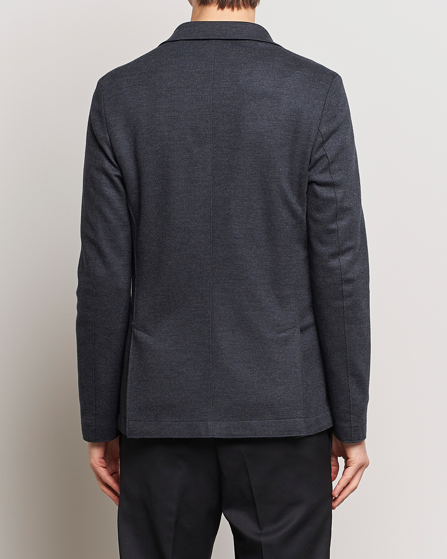 Herre | Blazere & jakker | Harris Wharf London | Two Button Vented Superfine Merino Blazer Anthracite