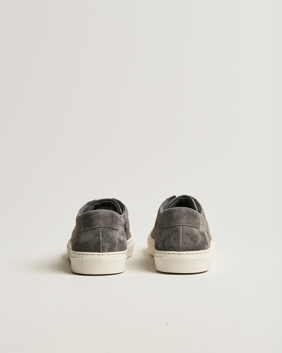 Herre | Common Projects Original Achilles Suede Sneaker Charcoal | Common Projects | Original Achilles Suede Sneaker Charcoal