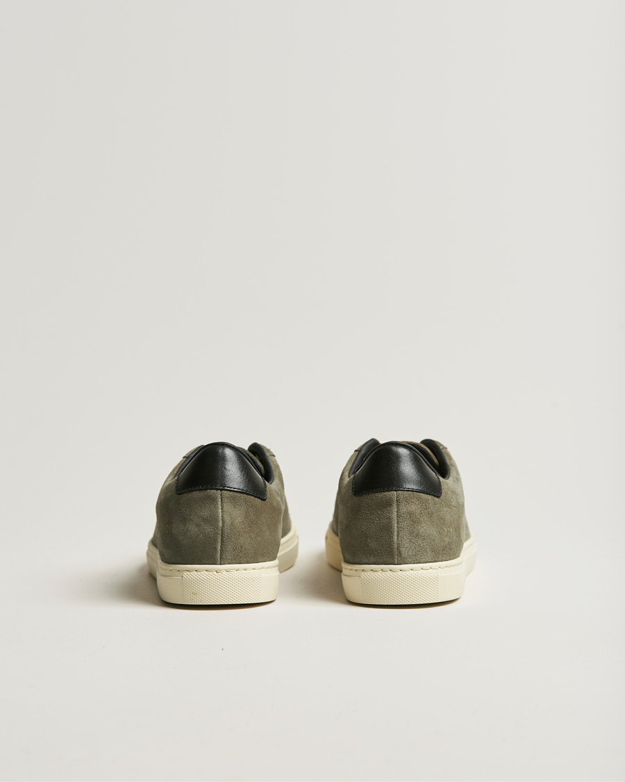 Herre | Common Projects Retro Low Suede Sneaker Olive | Common Projects | Retro Low Suede Sneaker Olive