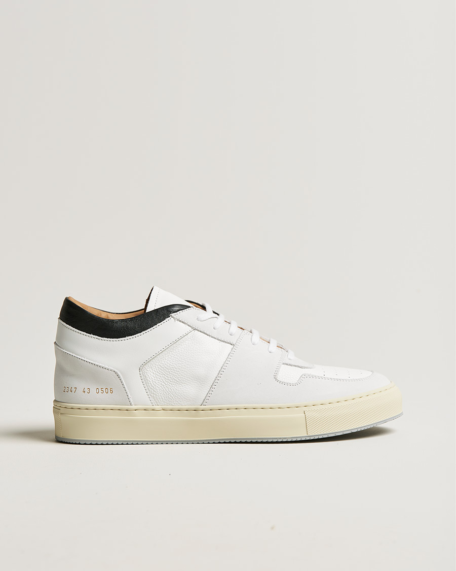 Herre | Common Projects Decades Mid Sneaker White | Common Projects | Decades Mid Sneaker White