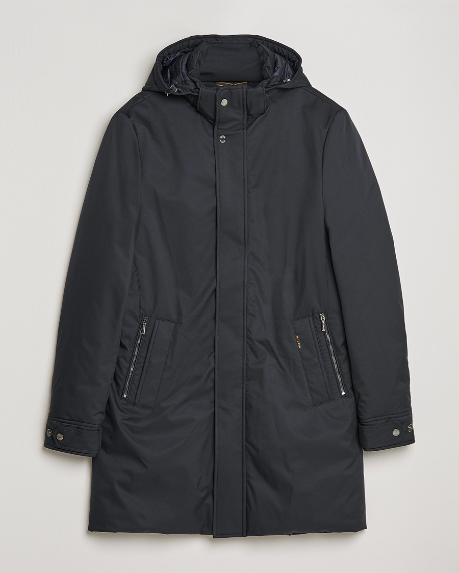 Herre | Jakker | MooRER | Vermont Waterproof Padded Parka Navy