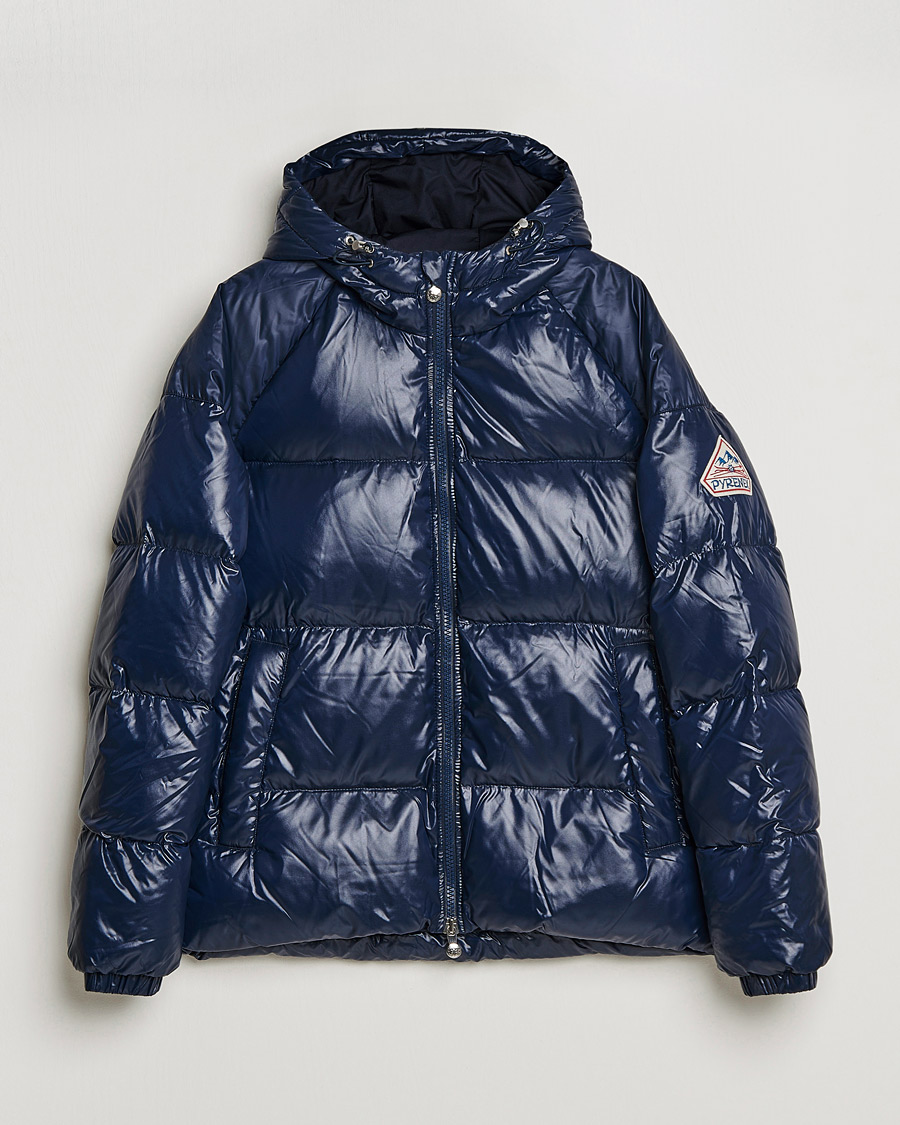 Herre | Jakker | Pyrenex | Sten Hooded Puffer Jacket Amiral