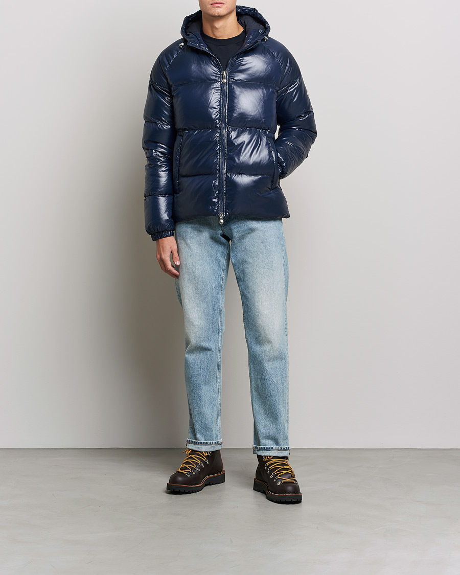 Herre | Jakker | Pyrenex | Sten Hooded Puffer Jacket Amiral