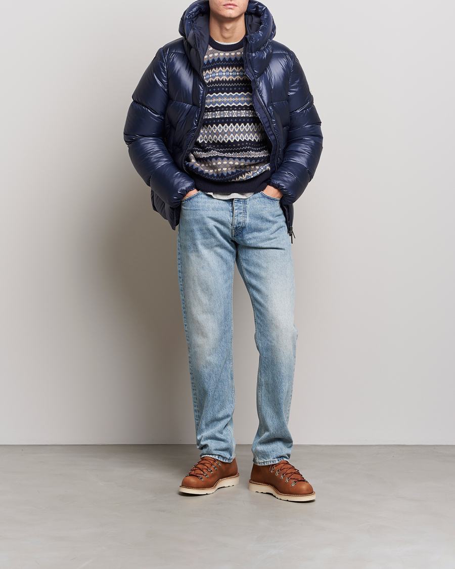 Herre | Jakker | Pyrenex | Barry Hooded Down Jacket Amiral