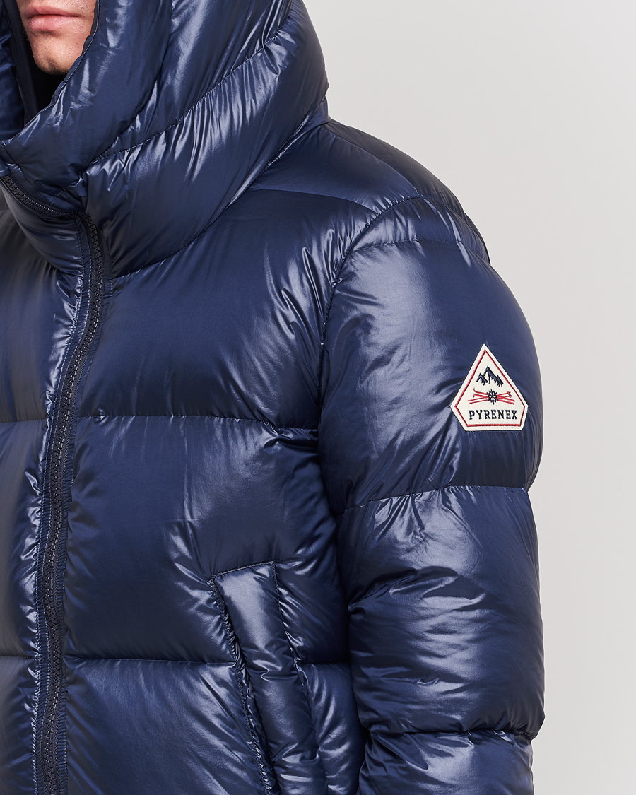 Herre | Jakker | Pyrenex | Barry Hooded Down Jacket Amiral