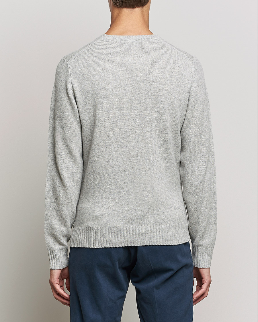 Herre | Trøjer | Stenströms | Yak/Merino Crew Neck Grey