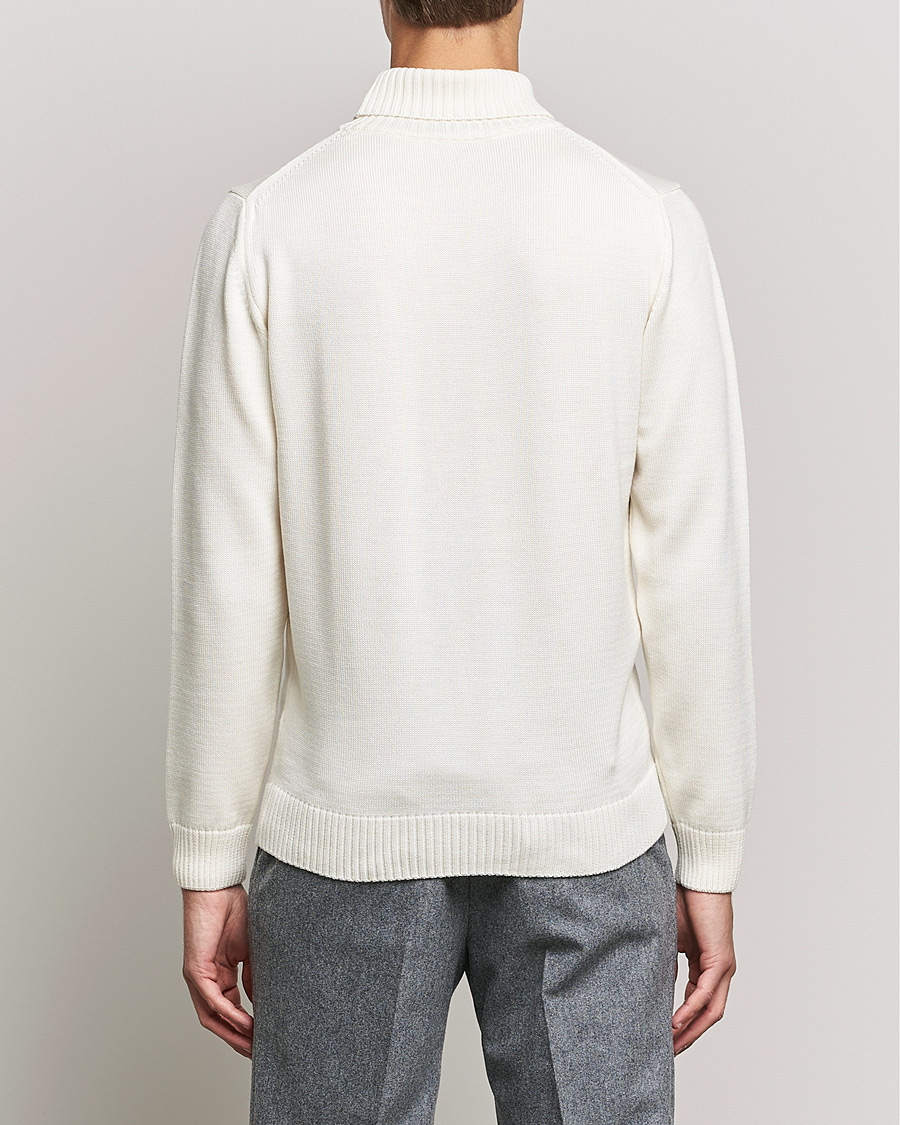 Herre | Trøjer | Stenströms | Chunky Merino Rollneck Creme White