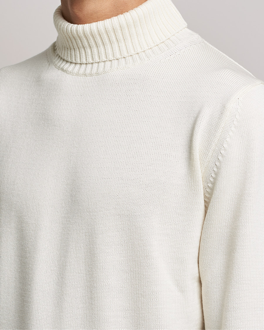 Herre | Trøjer | Stenströms | Chunky Merino Rollneck Creme White