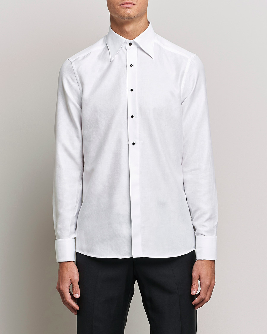 Herre |  | Stenströms | Slimline Tuxedo Shirt White
