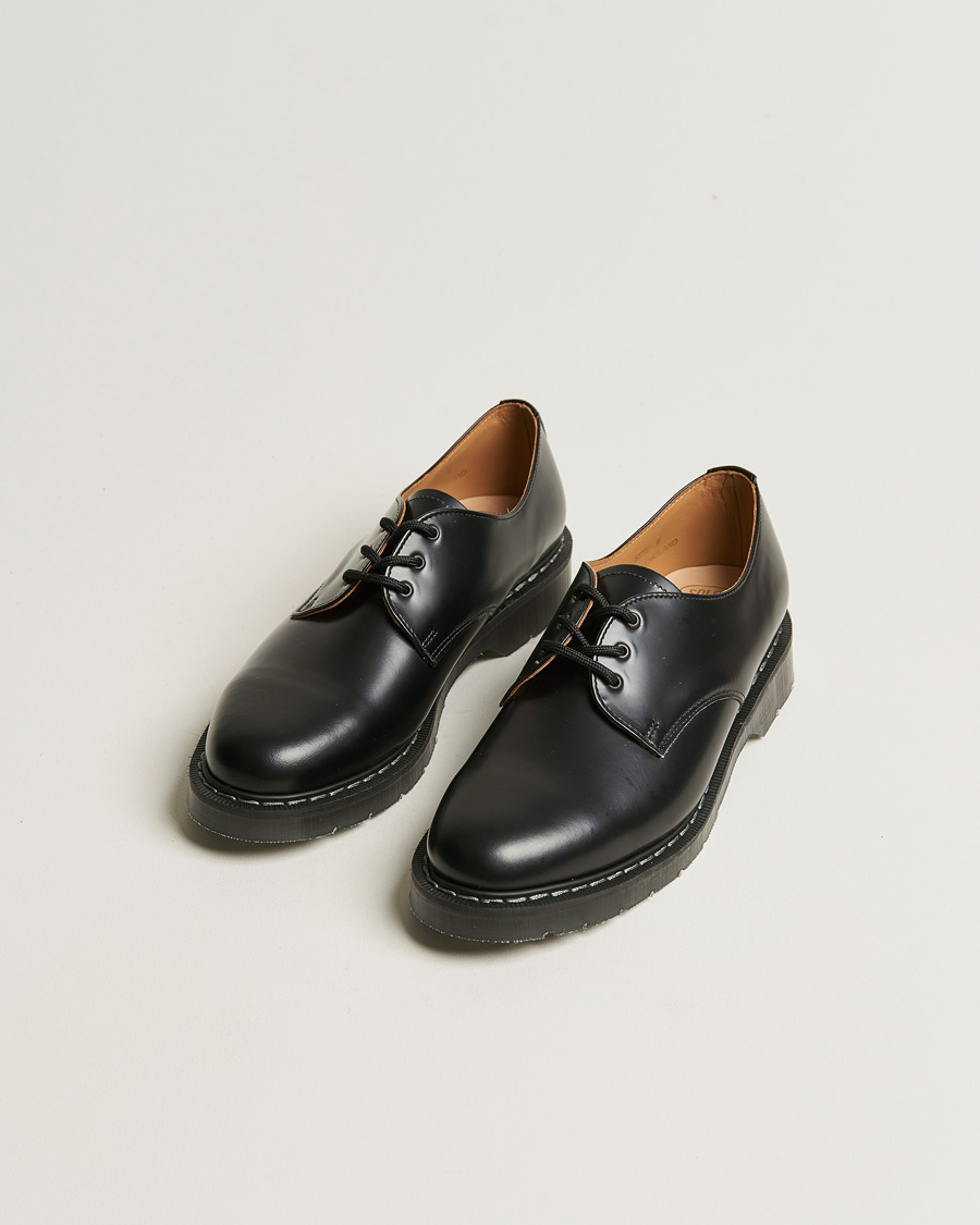 Herre | Solovair | Solovair | 3 Eye Gibson Shoe Black Shine