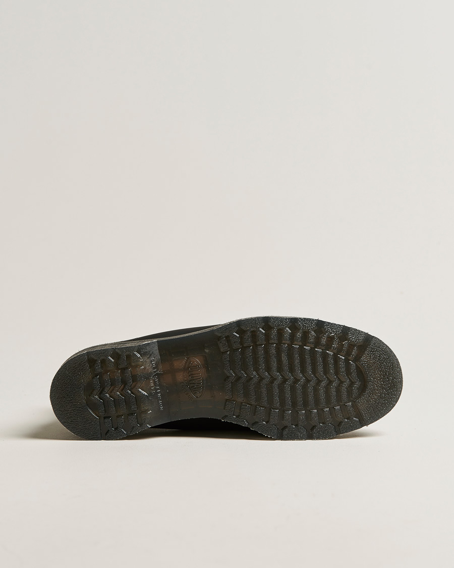 Herre | Solovair 7 Eye Monkey Boot Black Greasy | Solovair | 7 Eye Monkey Boot Black Greasy