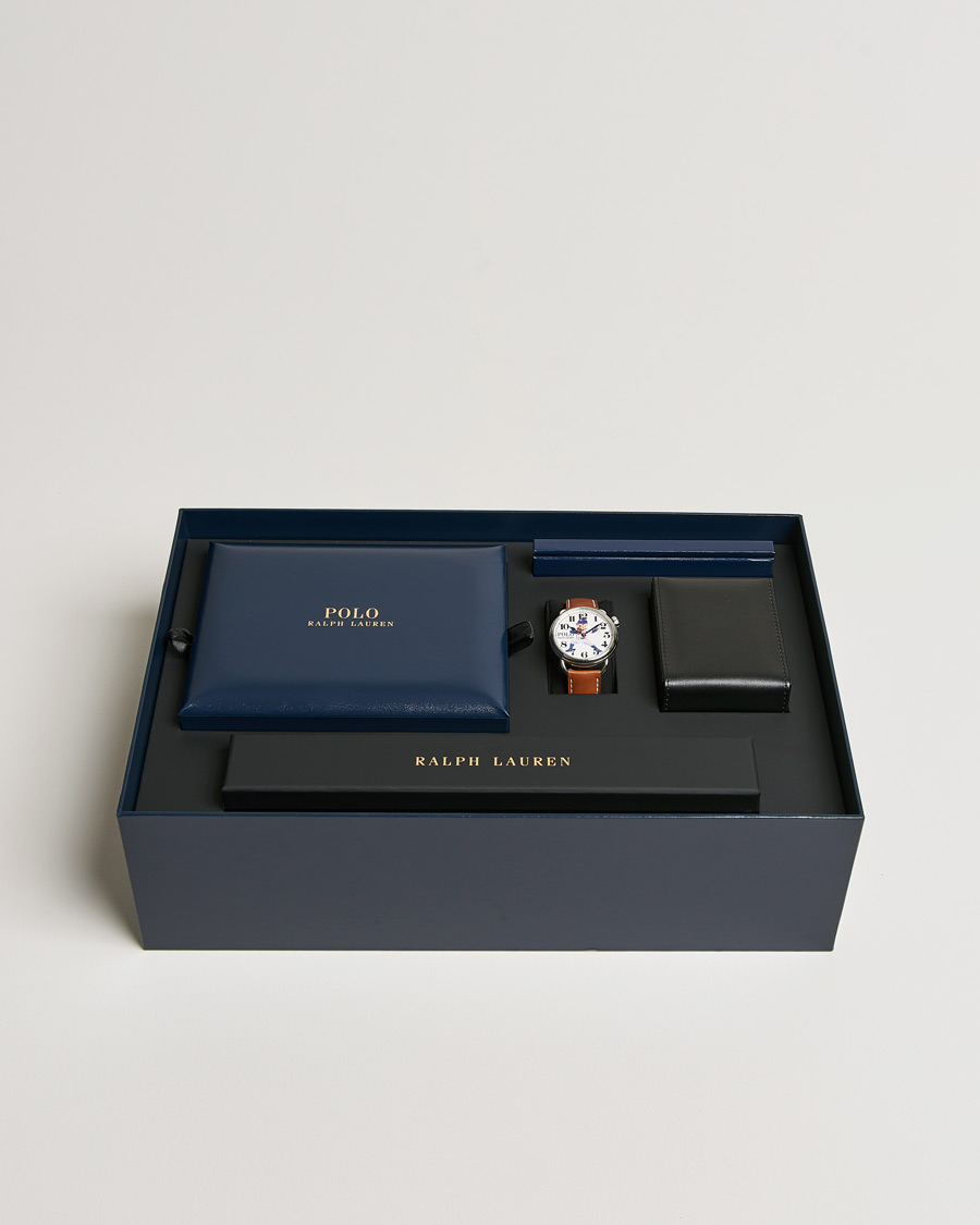 Herre | Polo Ralph Lauren 42mm Automatic Yankee Bear White Dial | Polo Ralph Lauren | 42mm Automatic Yankee Bear White Dial