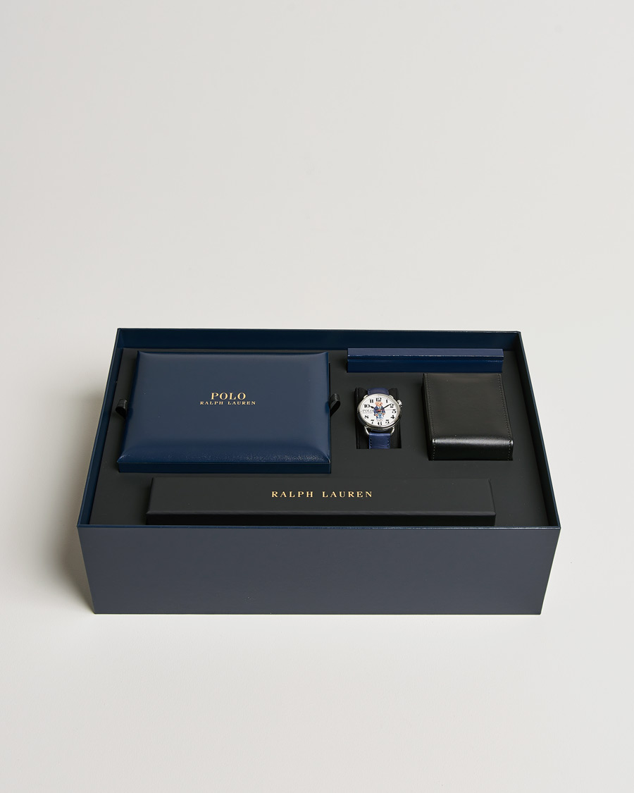 Herre | Polo Ralph Lauren 42mm Automatic Riviera Bear White Dial | Polo Ralph Lauren | 42mm Automatic Riviera Bear White Dial