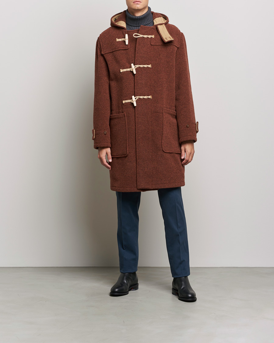Herre | Duffle coats | Gloverall | 575 Monty Original Duffle Coat Rust