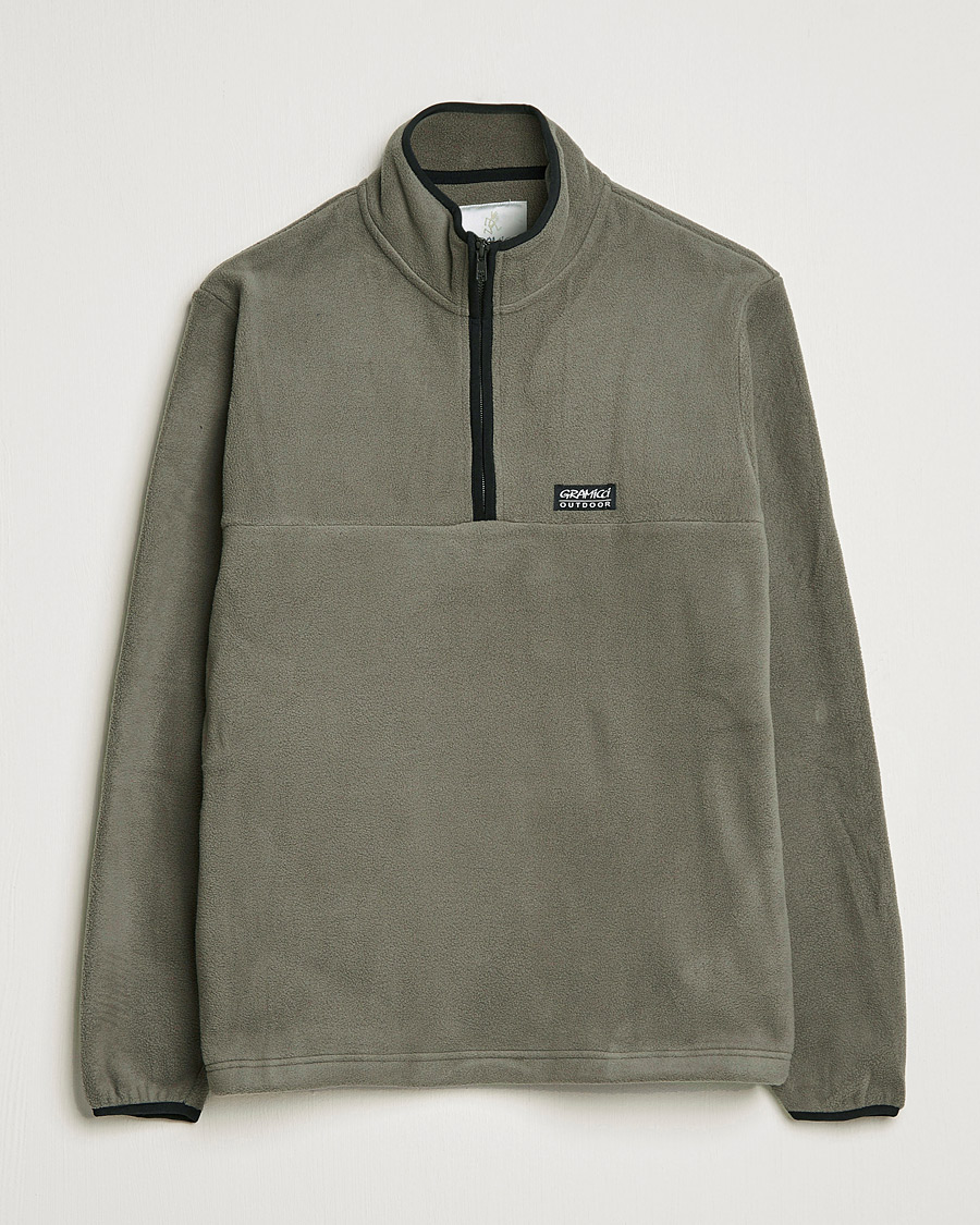 Herre | Trøjer | Gramicci | Mock Neck Fleece Grey