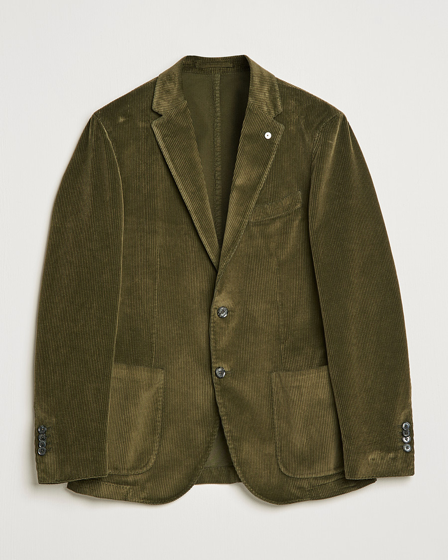 Herre | Blazere & jakker | L.B.M. 1911 | Jack Corduroy Blazer Olive