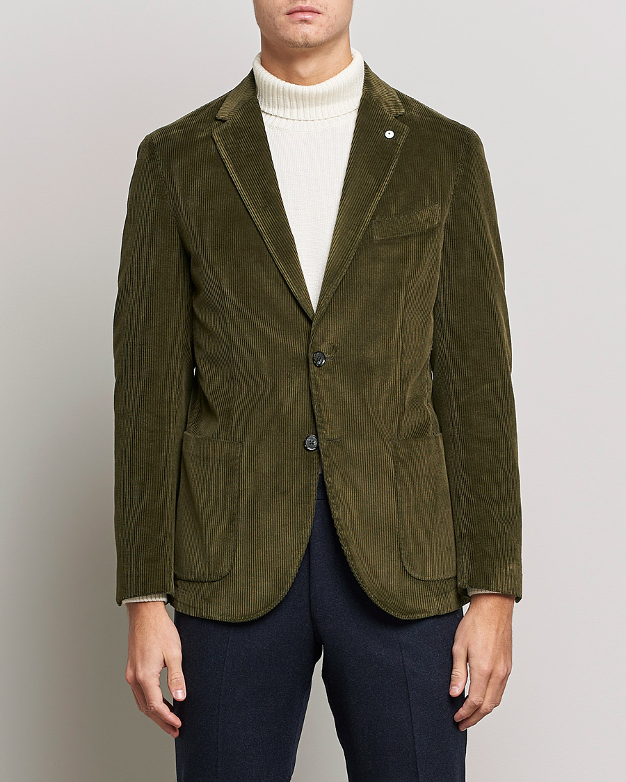 Herre | Blazere & jakker | L.B.M. 1911 | Jack Corduroy Blazer Olive