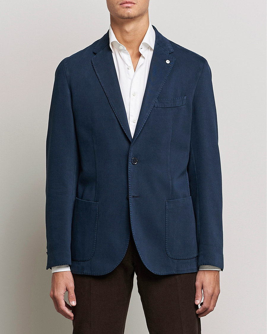 Herre | Blazere & jakker | L.B.M. 1911 | Jack Cotton/Cashmere Blazer Navy