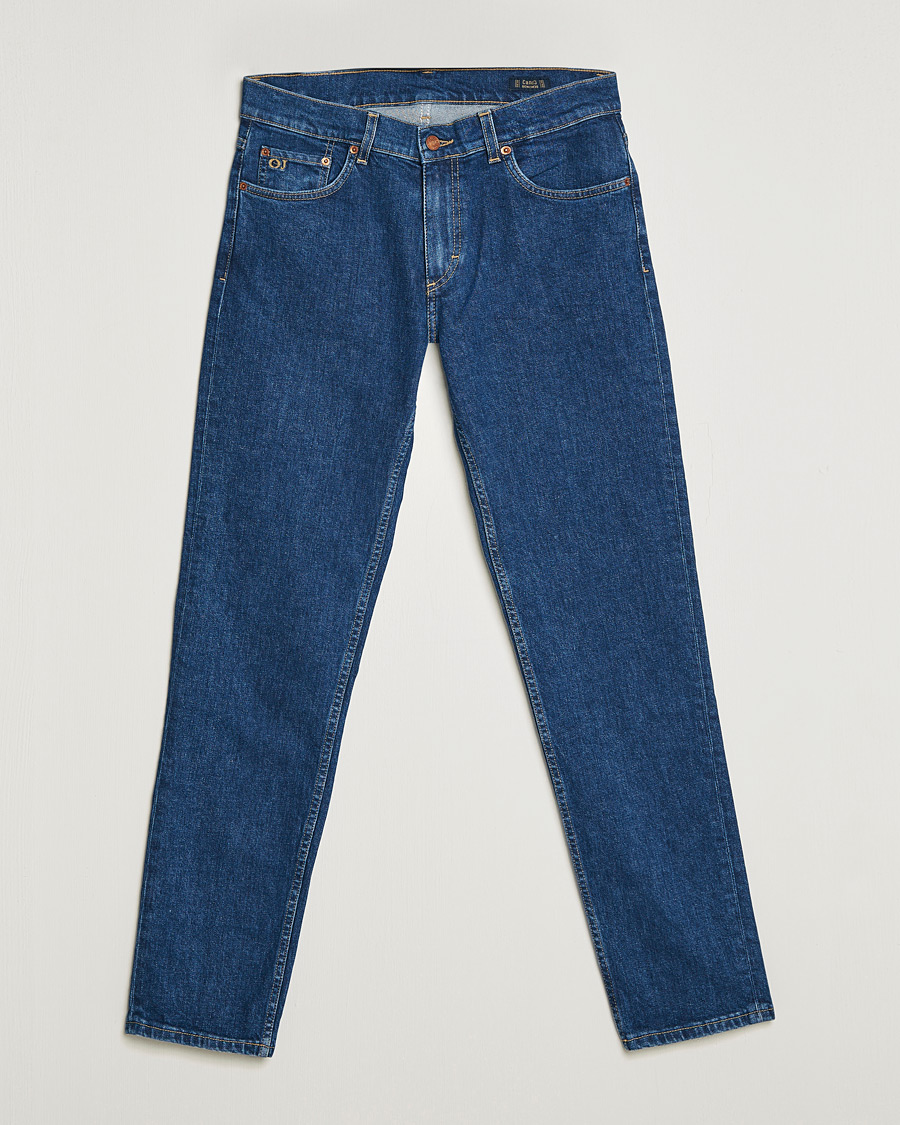 Herre | Jeans | Oscar Jacobson | Albert Cotton Stretch Jeans Thunder