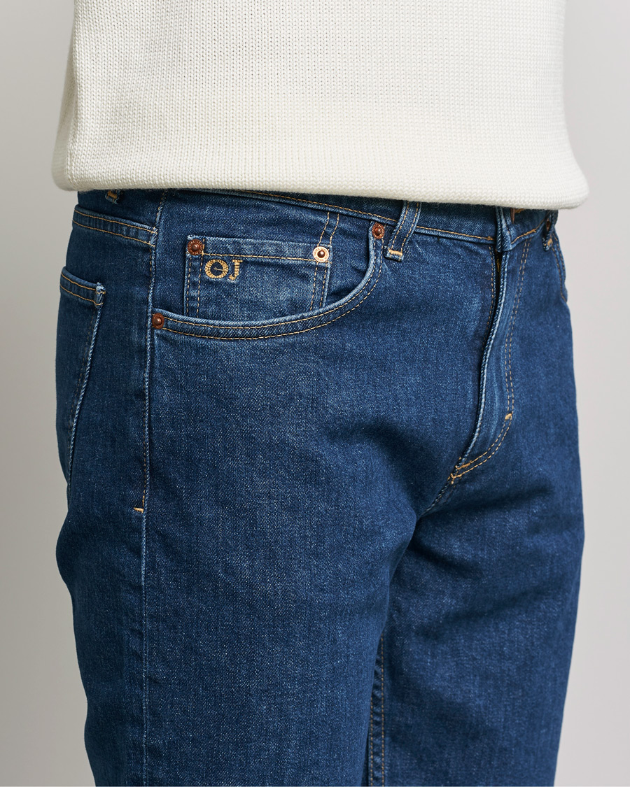 Herre | Jeans | Oscar Jacobson | Albert Cotton Stretch Jeans Thunder