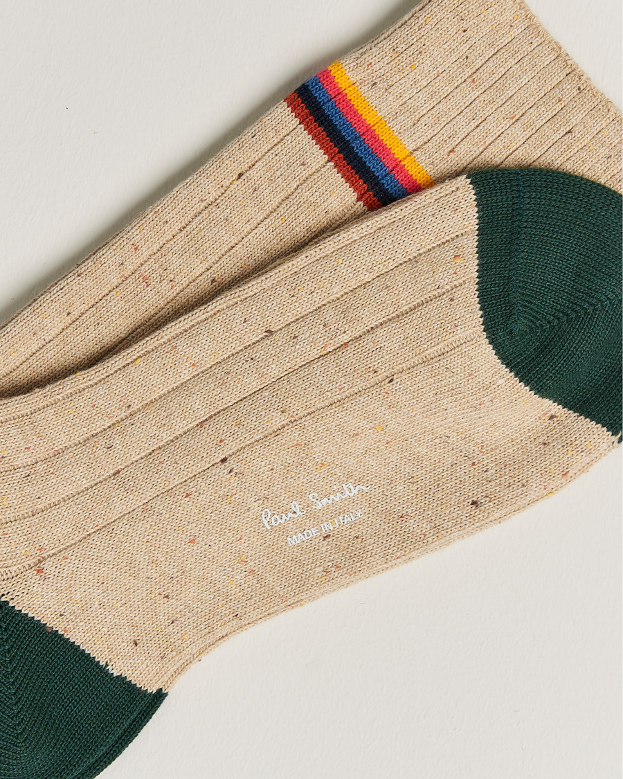 Herre | Undertøj | Paul Smith | Cotton Ulysse Sock Off White