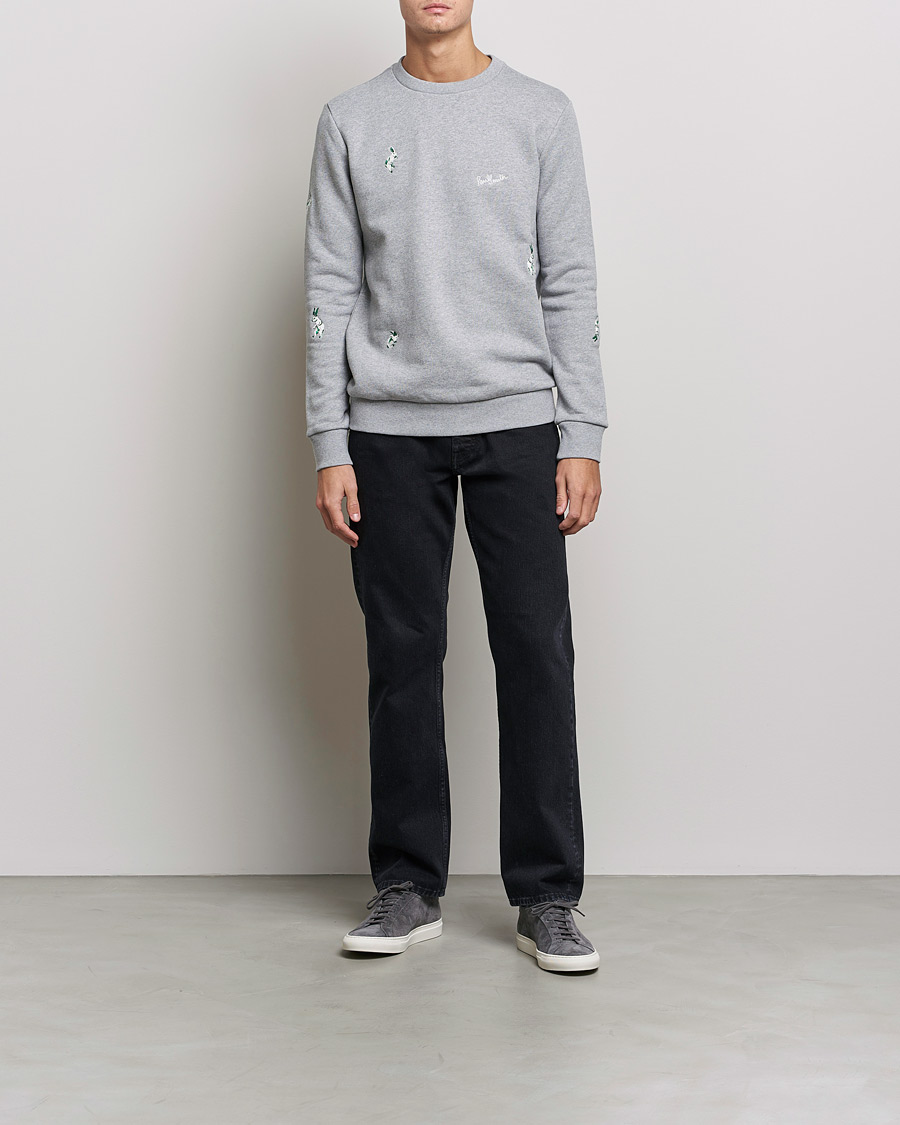 Herre | Grå sweatshirts | Paul Smith | Embroidered Sweatshirt Grey