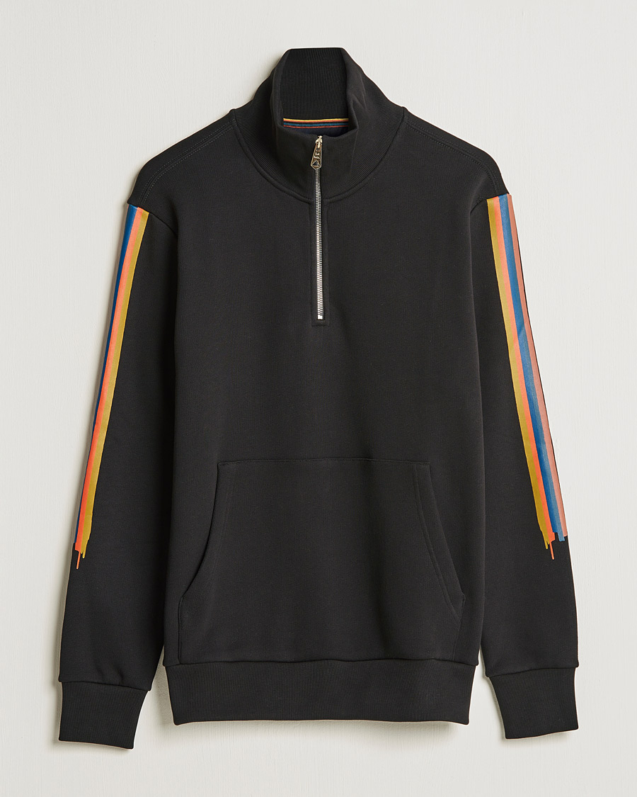 Herre | Trøjer | Paul Smith | Half Zip Sweatshirt Black