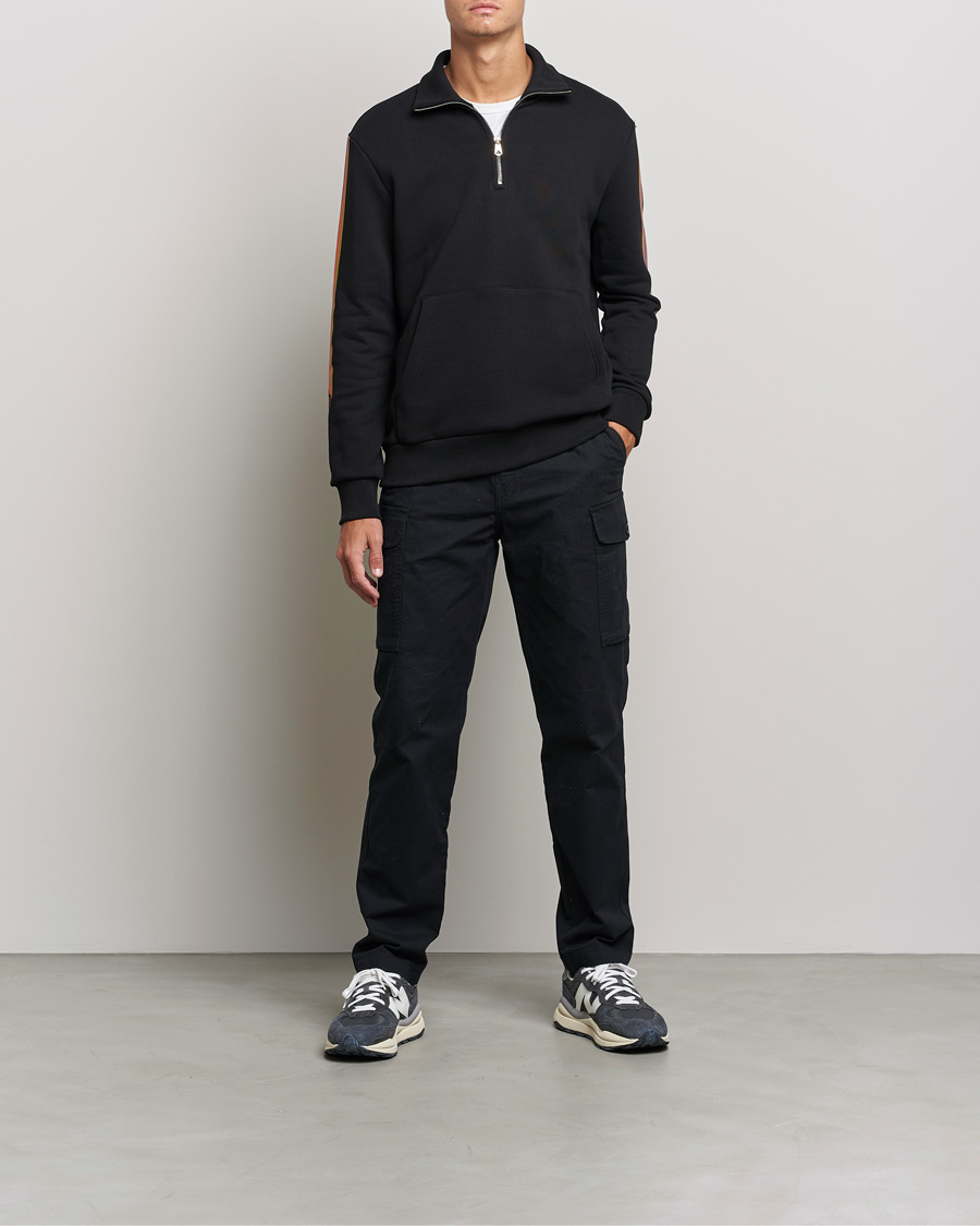 Herre | Trøjer | Paul Smith | Half Zip Sweatshirt Black