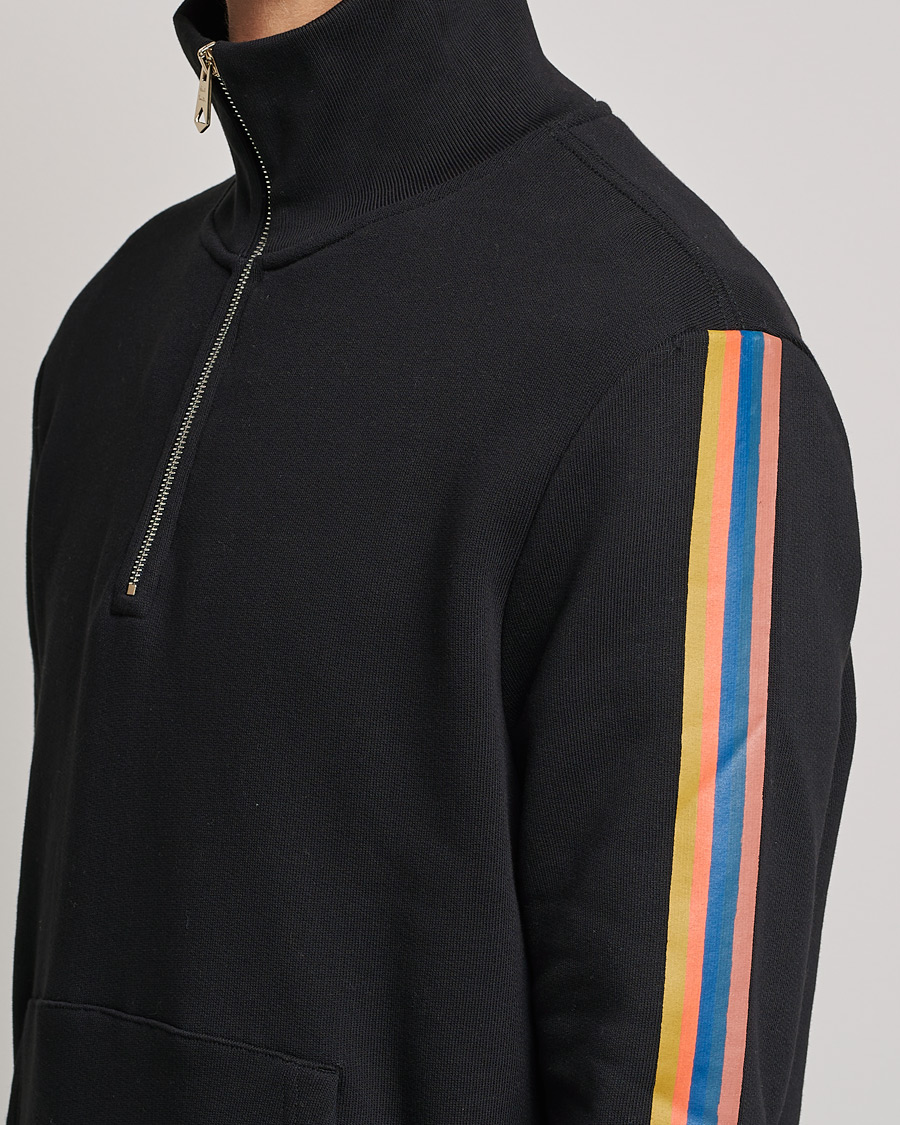 Herre | Trøjer | Paul Smith | Half Zip Sweatshirt Black