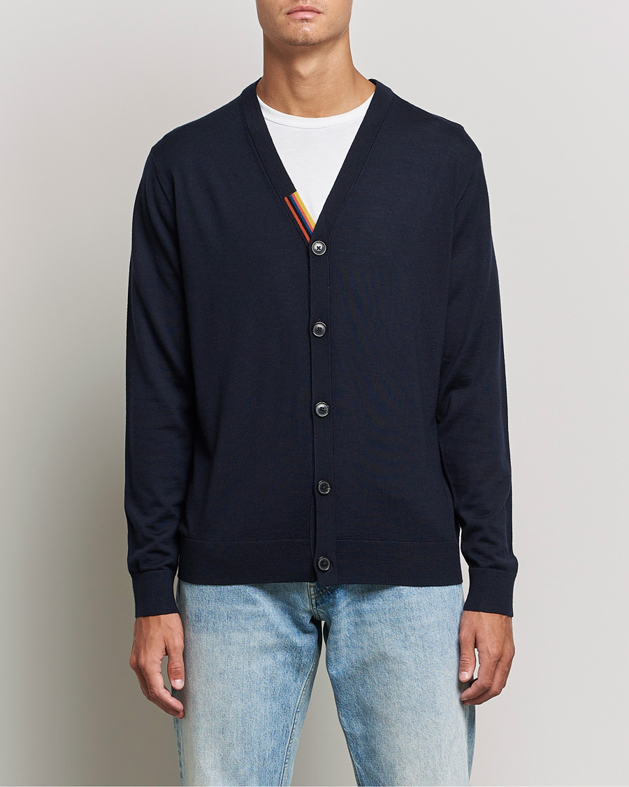 Herre | Trøjer | Paul Smith | Knitted Cardigan Navy