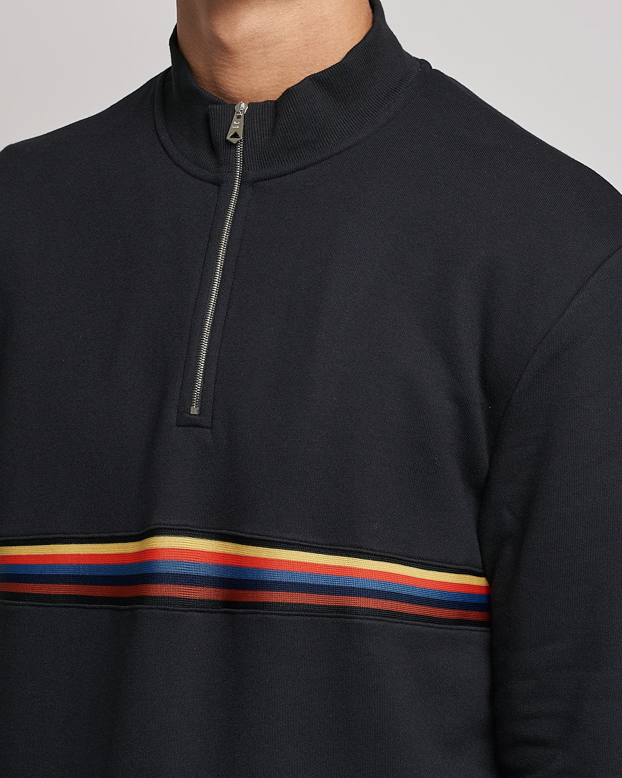 Herre | Trøjer | Paul Smith | Half Zip Sweatshirt Black