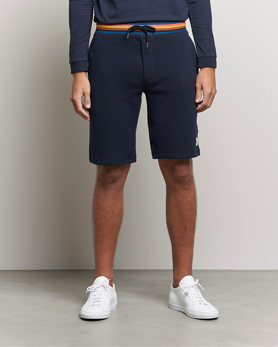 Herre | Shorts | Paul Smith | Birght Stripe Sweat Shorts Navy