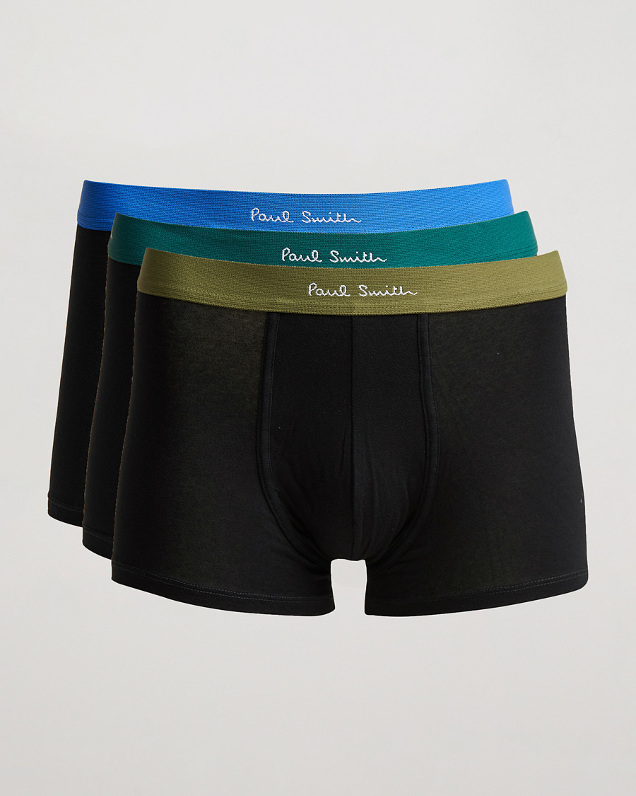 areal fra nu af Luksus Paul Smith 3-Pack Trunk Black - CareOfCarl.dk