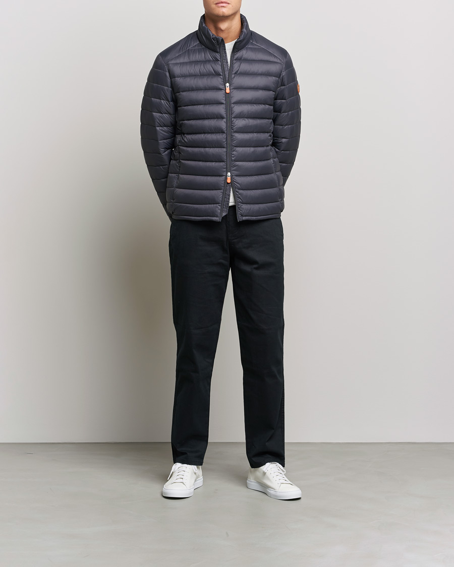 Herre | Jakker | Save The Duck | Alexander Lightweight Padded Jacket Anthracite