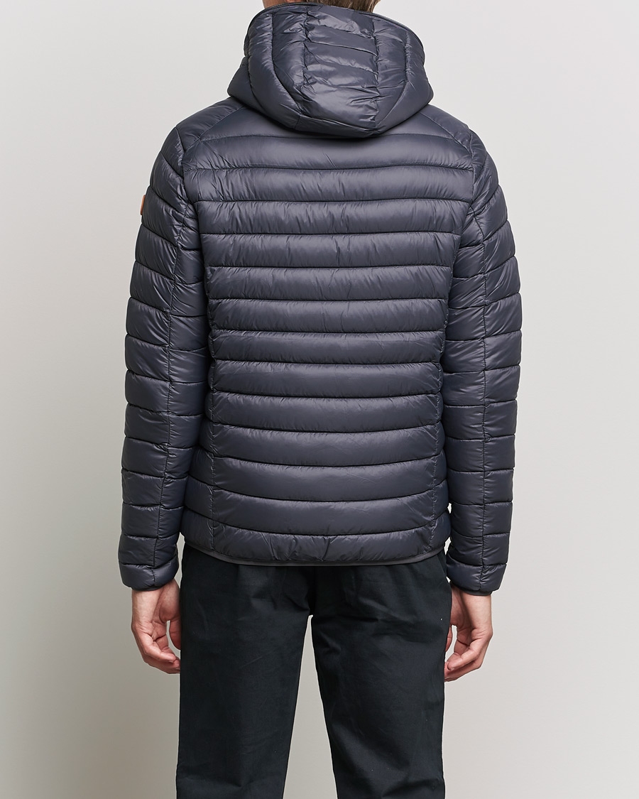 Herre | Jakker | Save The Duck | Donald Lightweight Padded Hooded Jacket Anthracite