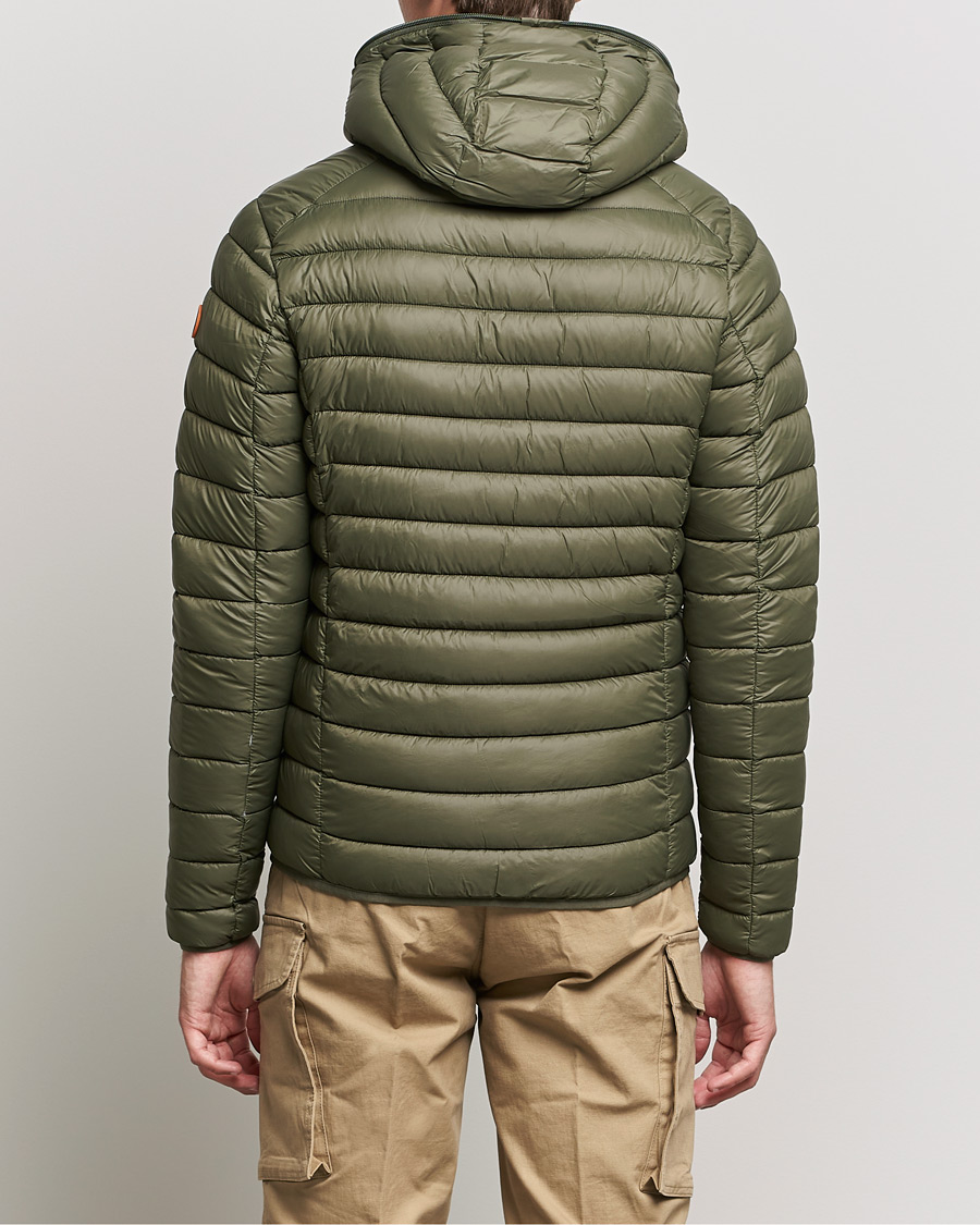 Herre | Jakker | Save The Duck | Donald Lightweight Padded Hooded Jacket Laurel Green