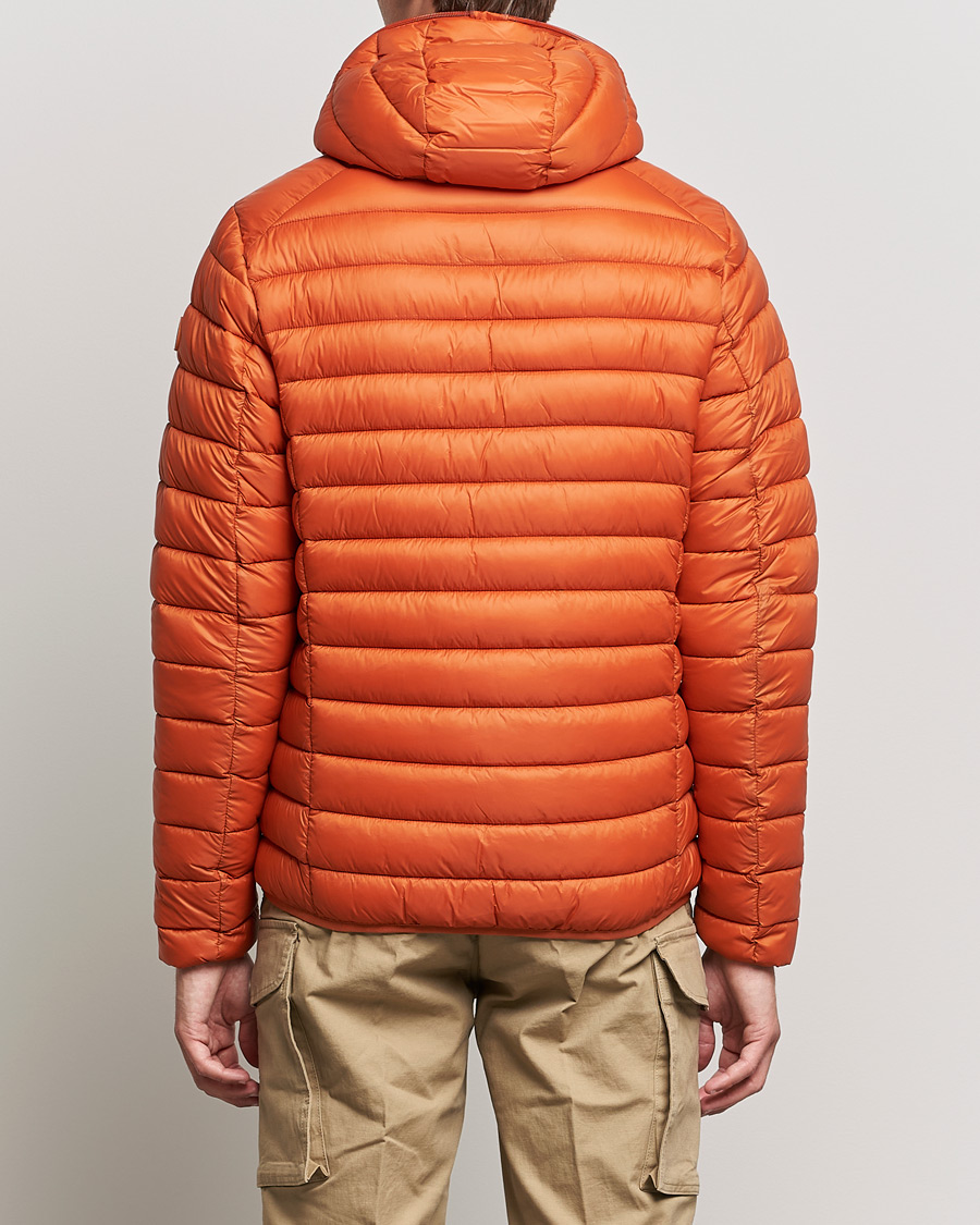 Herre | Jakker | Save The Duck | Donald Lightweight Padded Hooded Jacket Ginger Orange