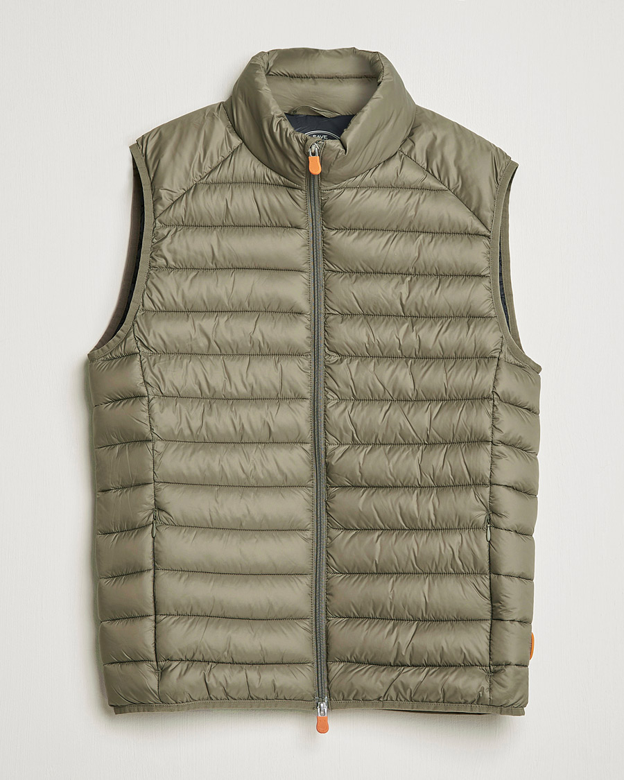 Herre | Jakker | Save The Duck | Adam Lightweight Padded Vest Mud Grey