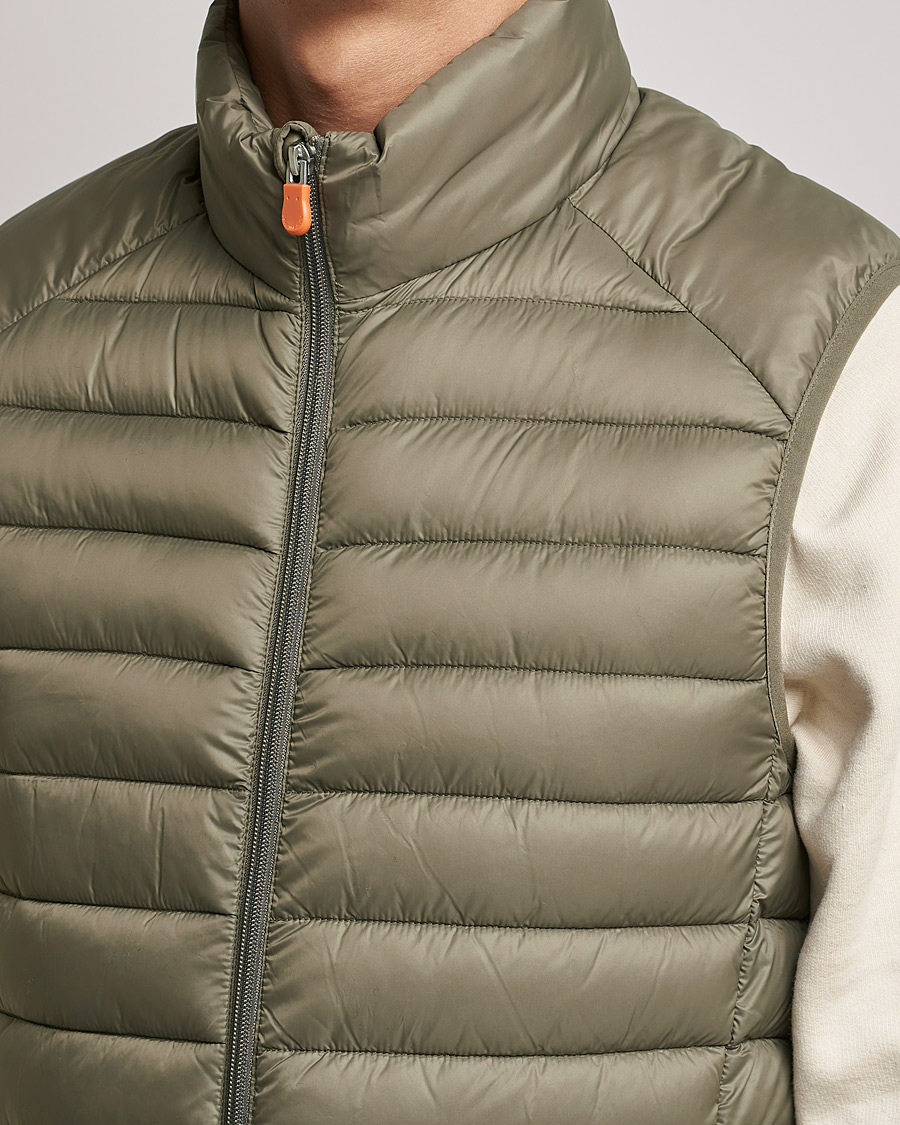 Herre | Jakker | Save The Duck | Adam Lightweight Padded Vest Mud Grey