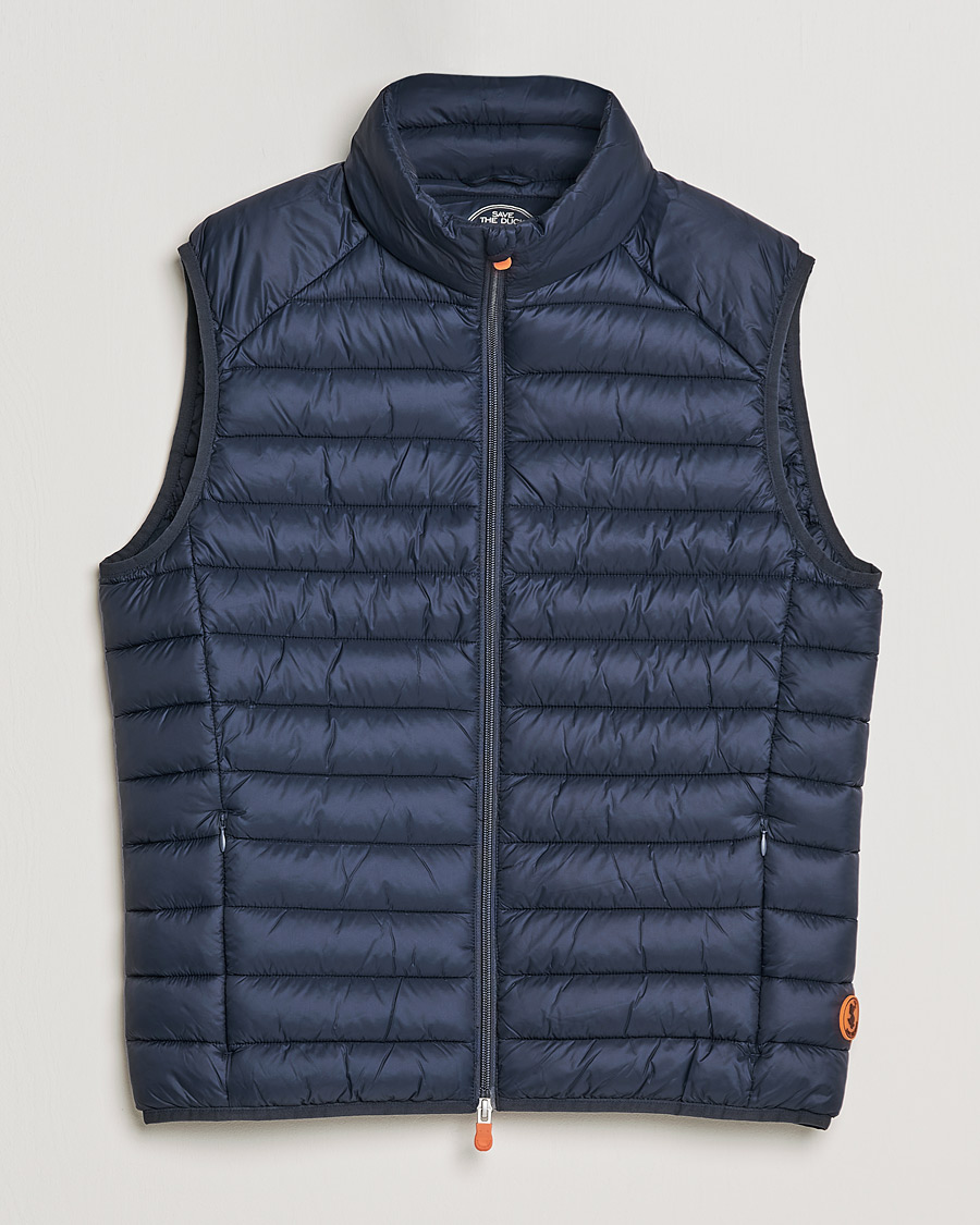 Herre | Veste | Save The Duck | Adam Lightweight Padded Vest Blue Black
