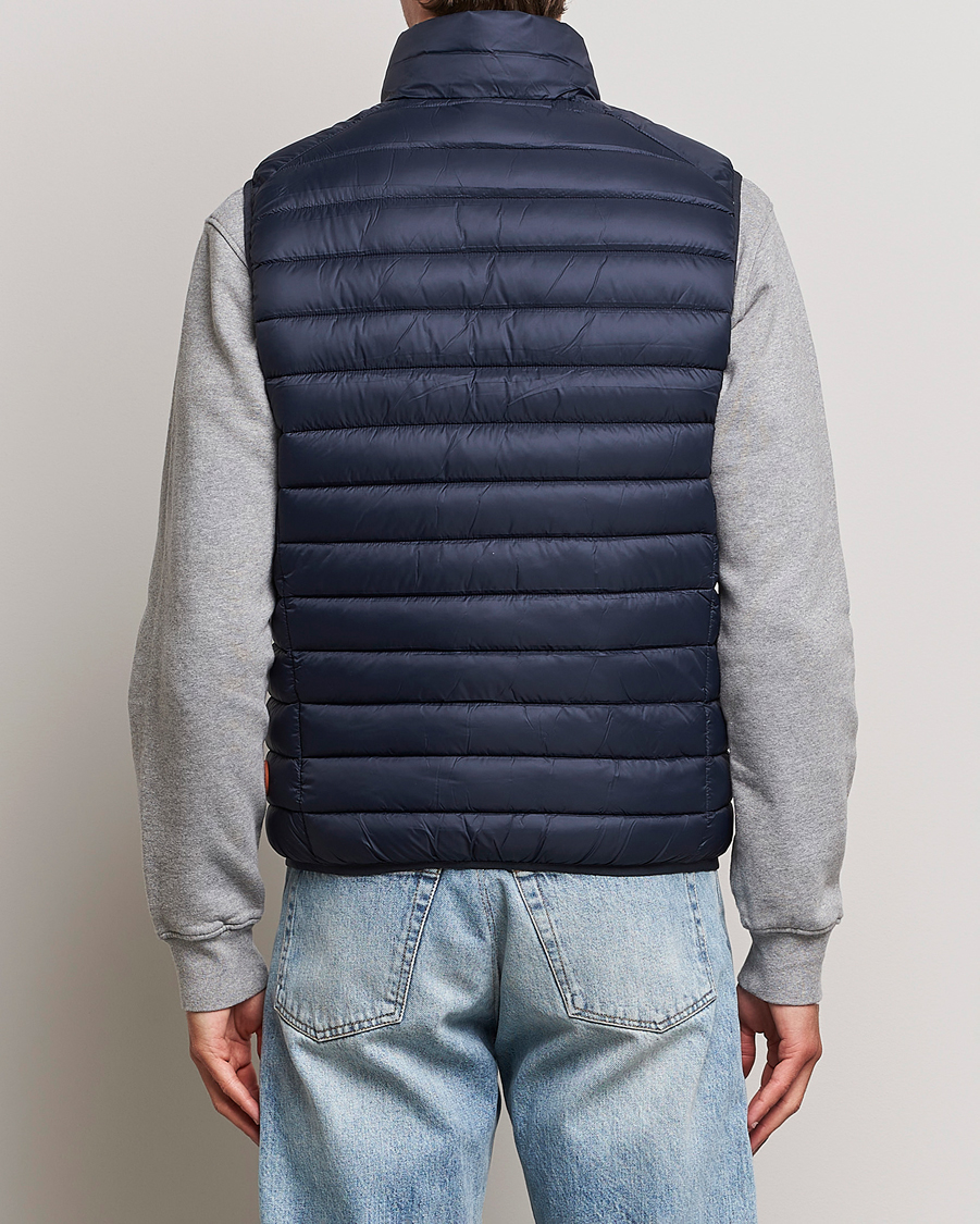 Herre | Veste | Save The Duck | Adam Lightweight Padded Vest Blue Black