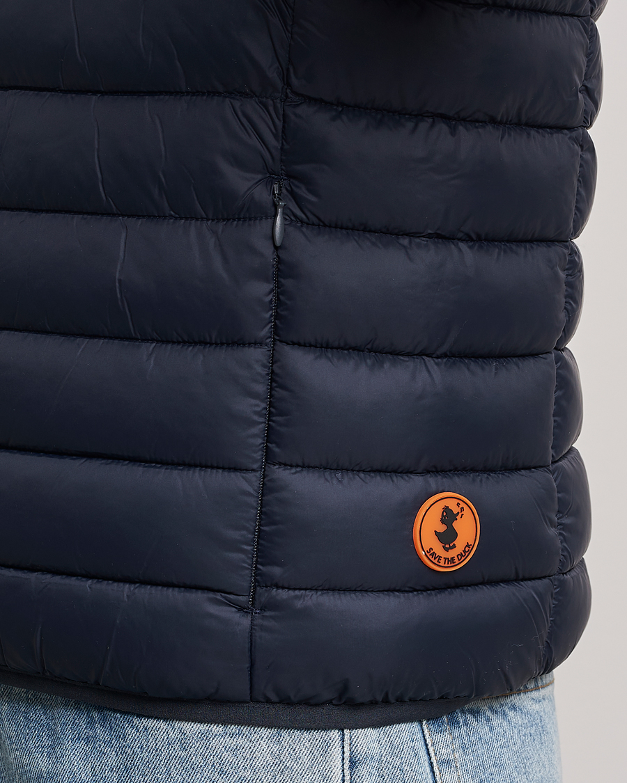 Herre | Veste | Save The Duck | Adam Lightweight Padded Vest Blue Black