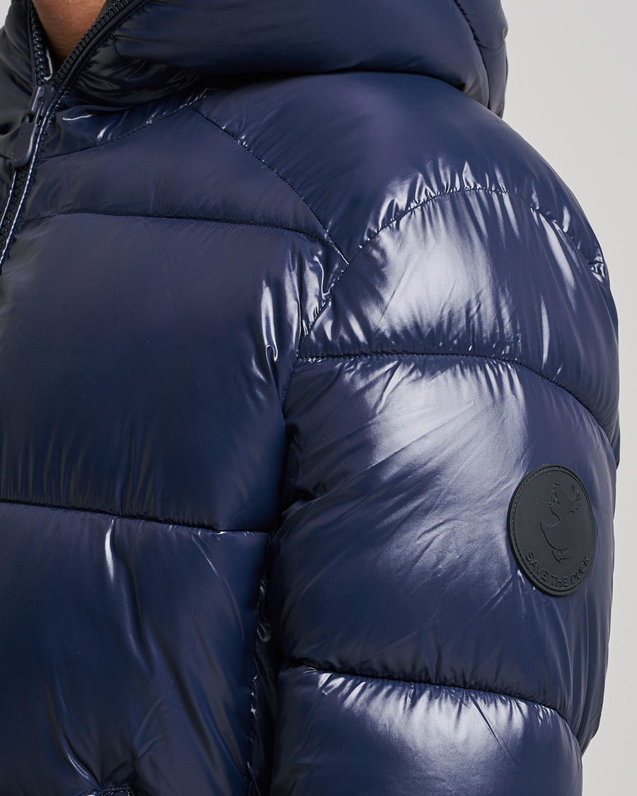 Herre | Jakker | Save The Duck | Edgard Padded Puffer Blue Black