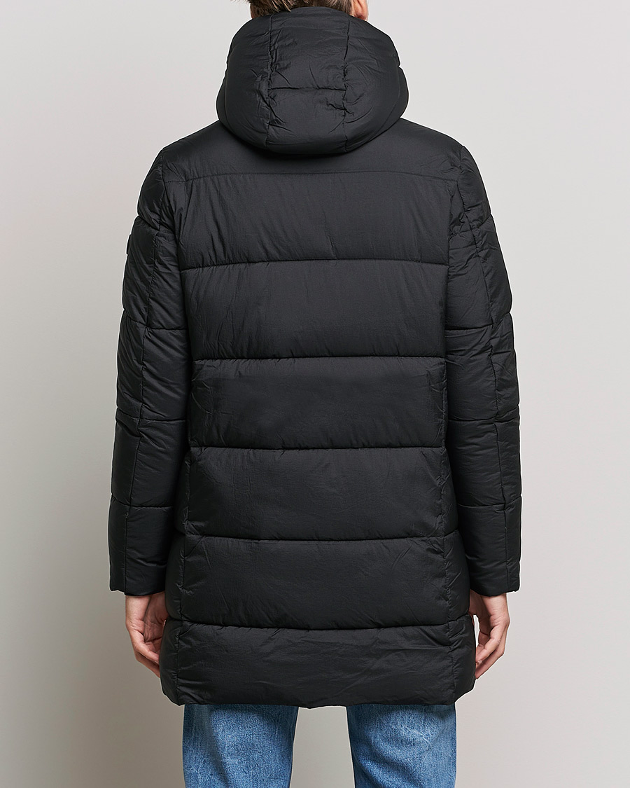 Herre | Jakker | Save The Duck | Jeremy Crinkle Nylon Parka Black
