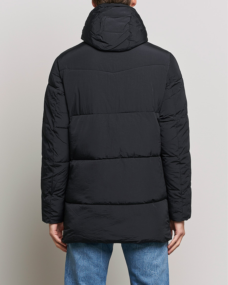Herre | Jakker | Save The Duck | Elvis Crinkle Nylon Parka Black