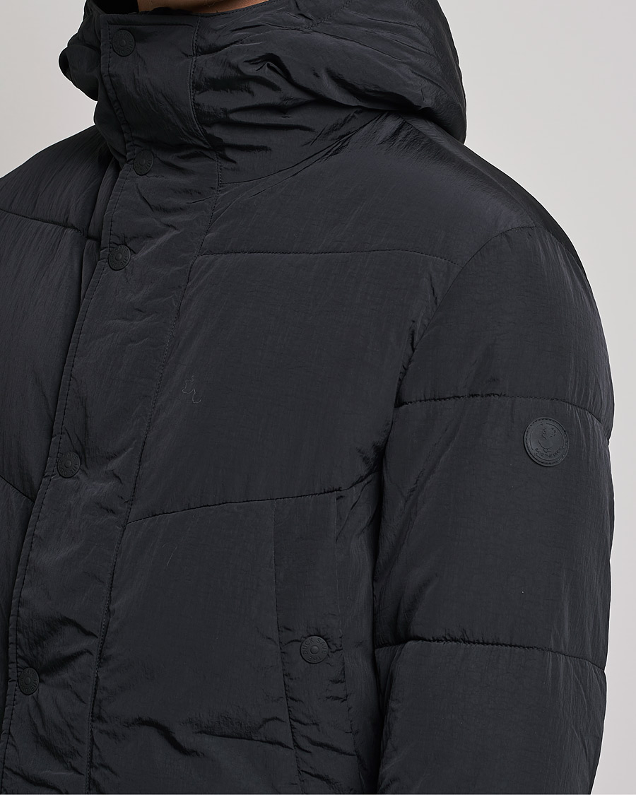 Herre | Jakker | Save The Duck | Elvis Crinkle Nylon Parka Black