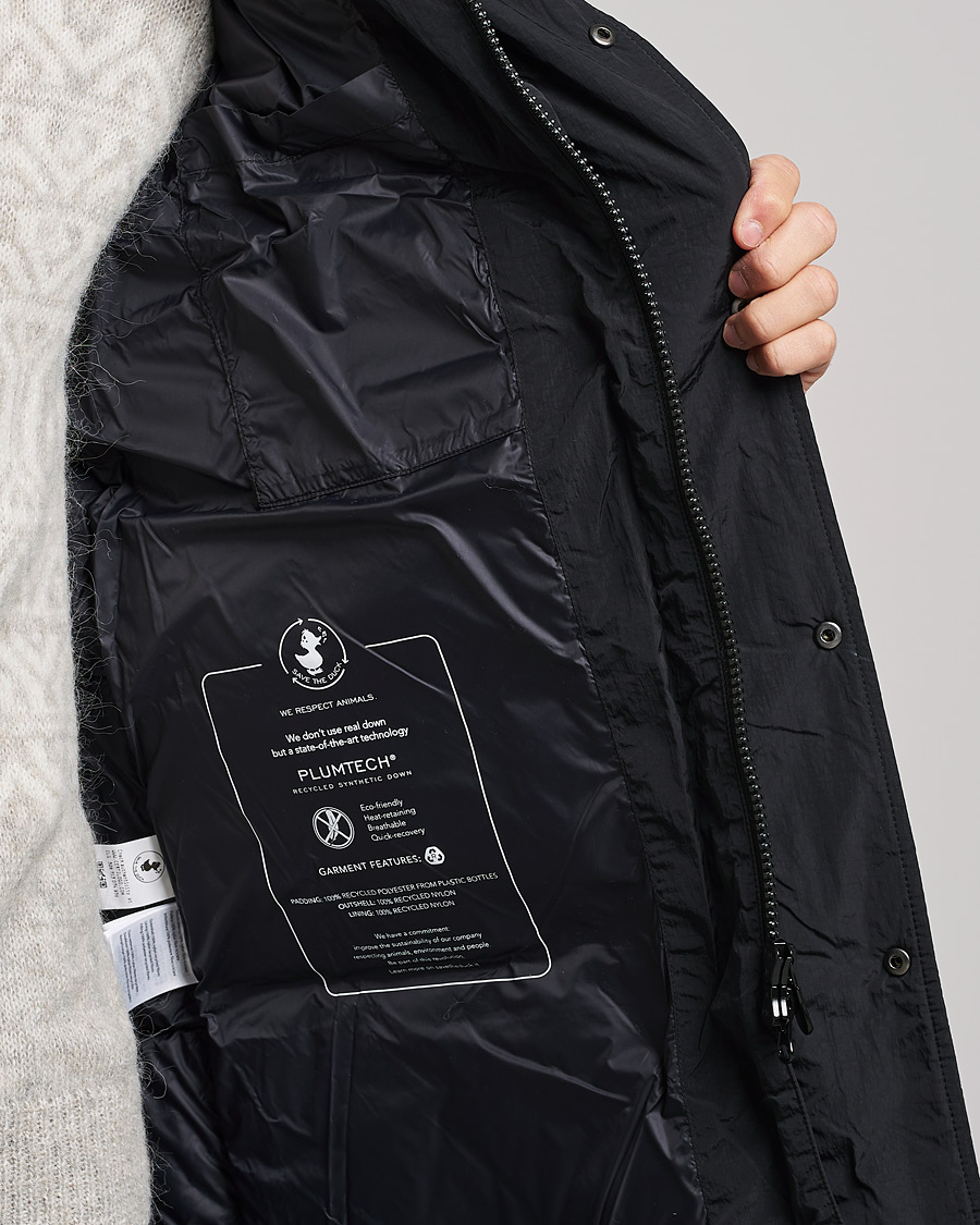 Herre | Jakker | Save The Duck | Elvis Crinkle Nylon Parka Black