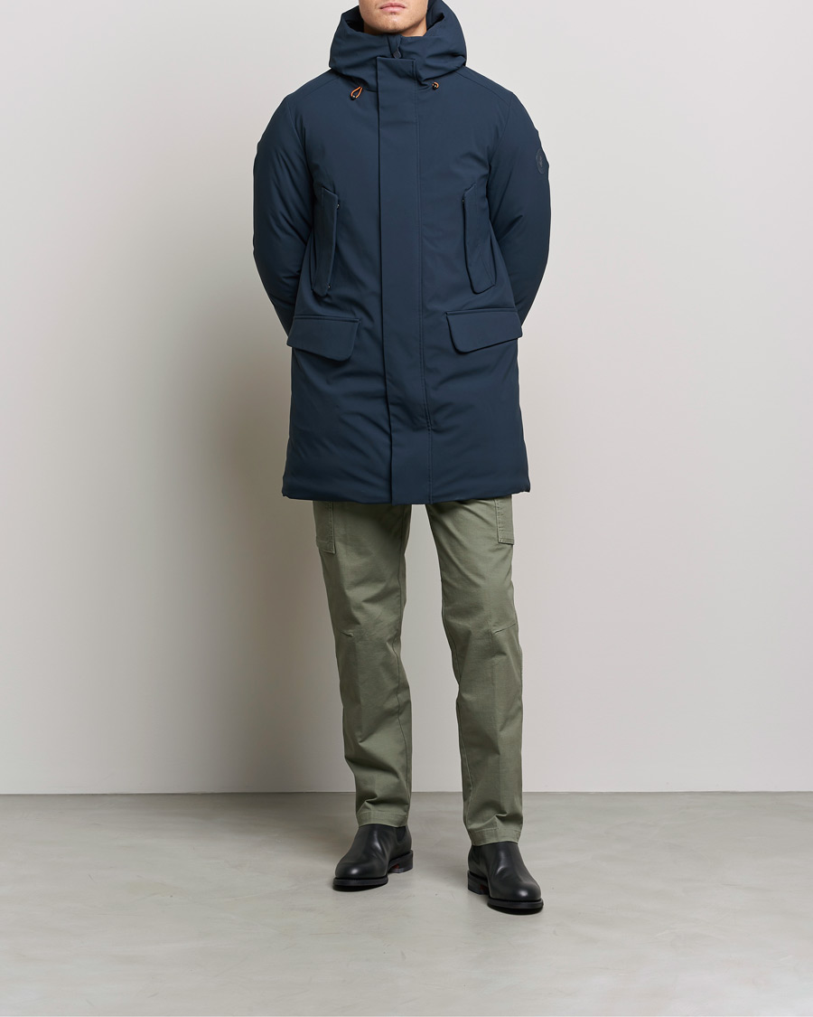 Herre | Jakker | Save The Duck | Wilson Arctic Parka Blue Black