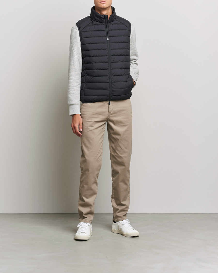 Herre | Veste | Save The Duck | Liam Matt Lightweight Vest Black