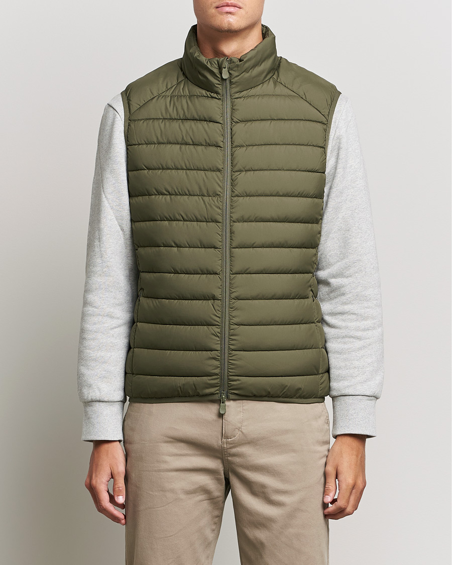 Herre | Veste | Save The Duck | Liam Matt Lightweight Vest Laurel Green